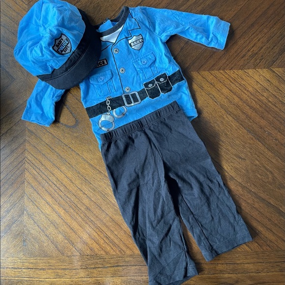 Koala Kids Other - Baby police officer cop detective costume with hat 3/6 months